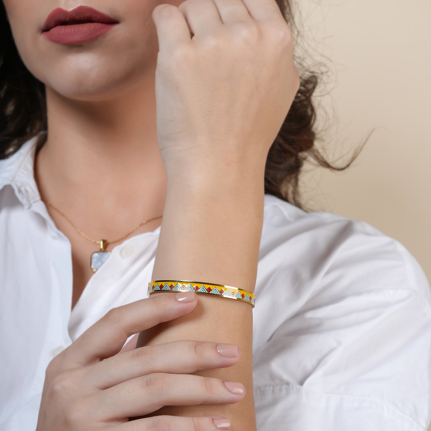 Multi Color Layered Cuff