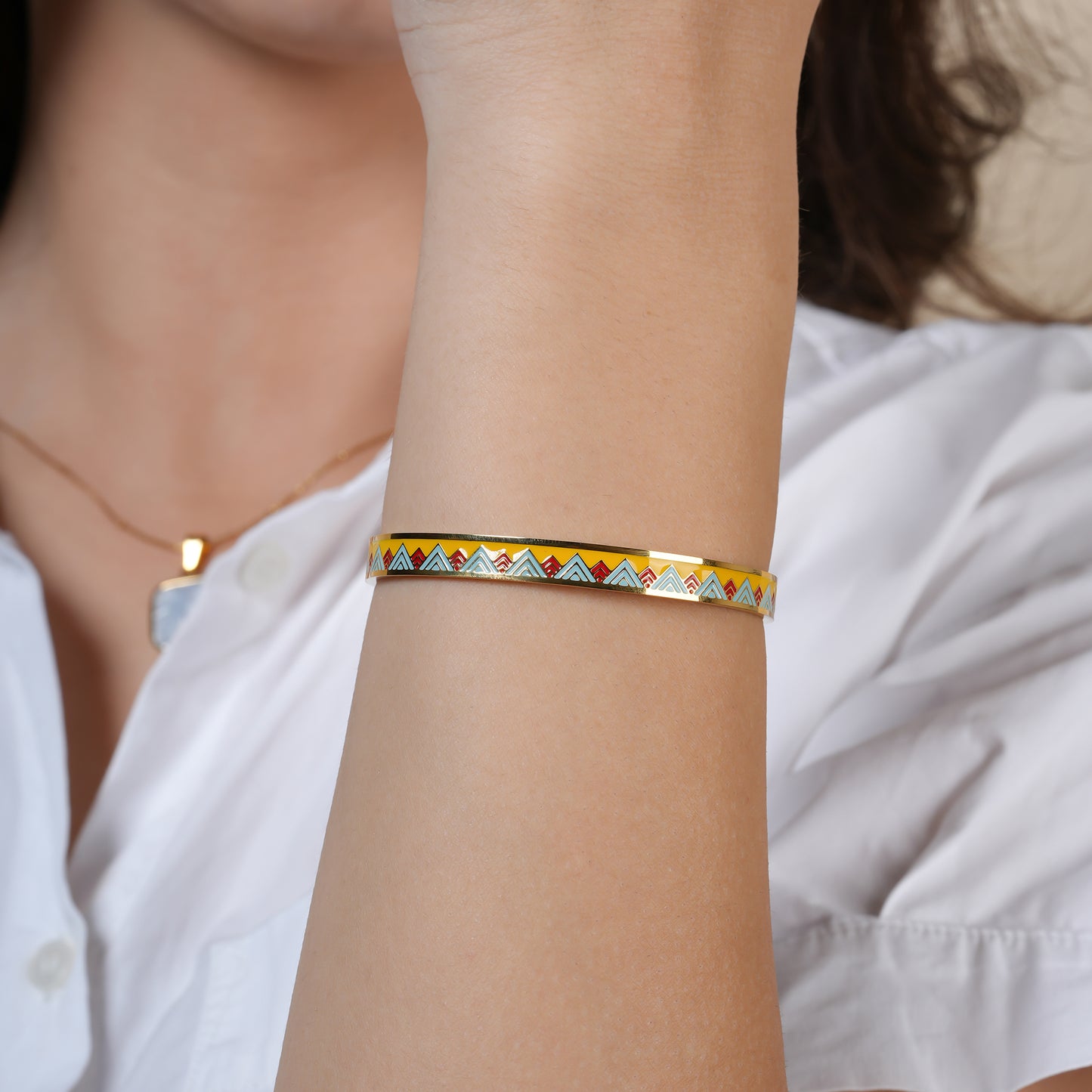 Multi Color Layered Cuff