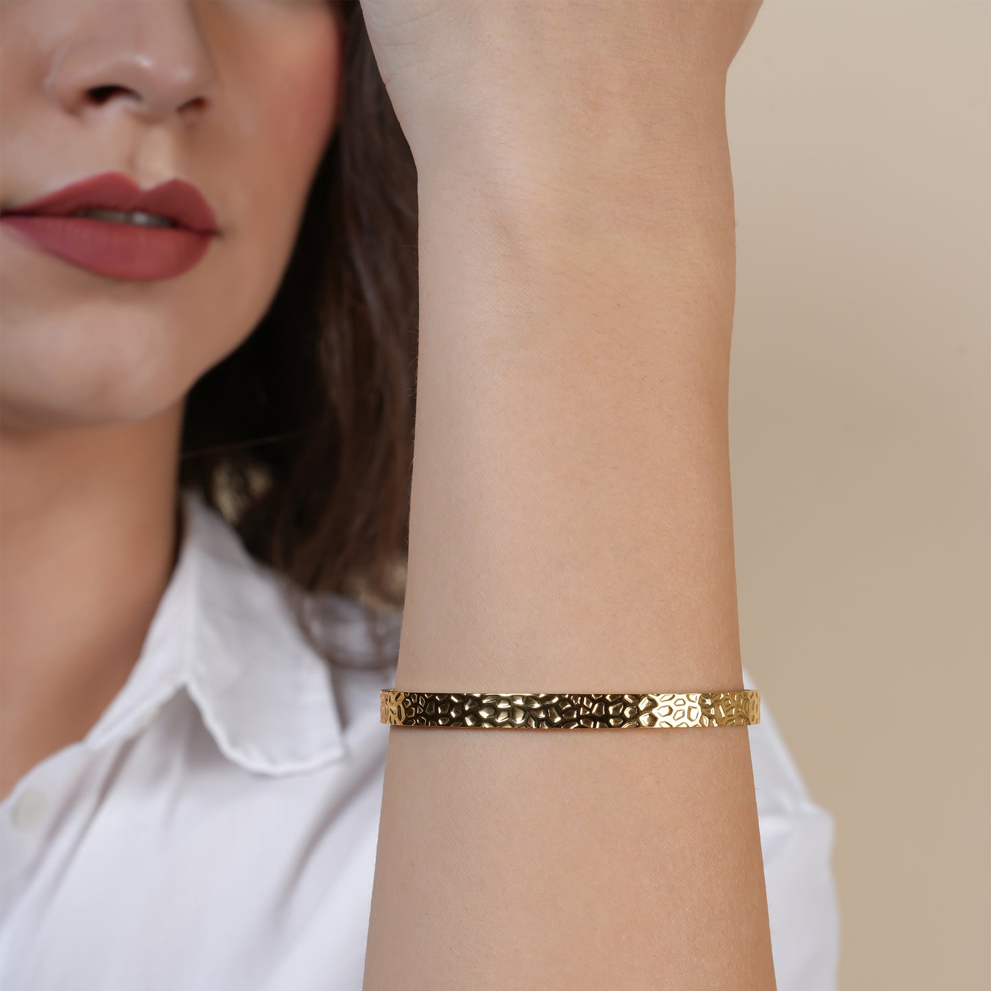 Gold Slim Cuff