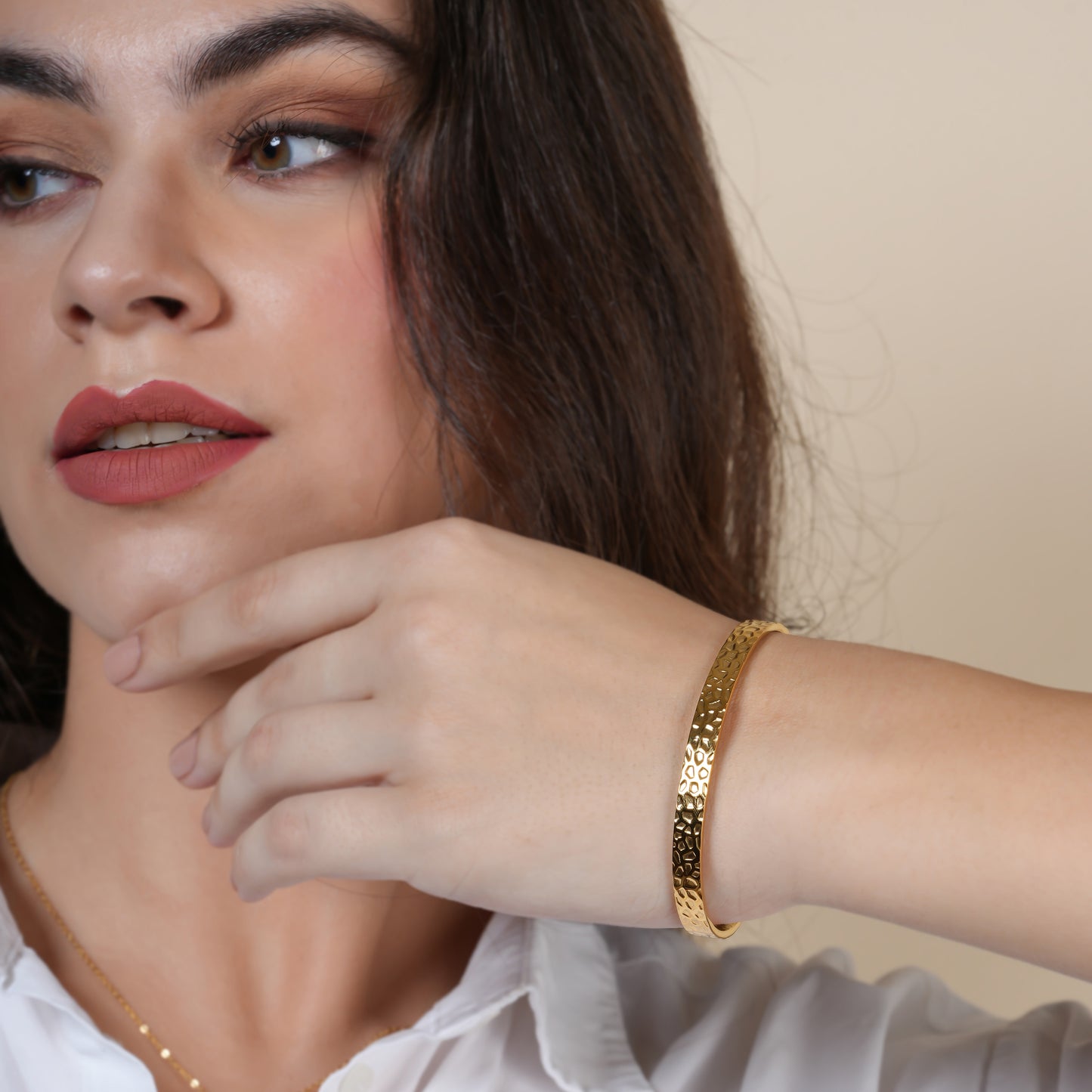 Gold Slim Cuff