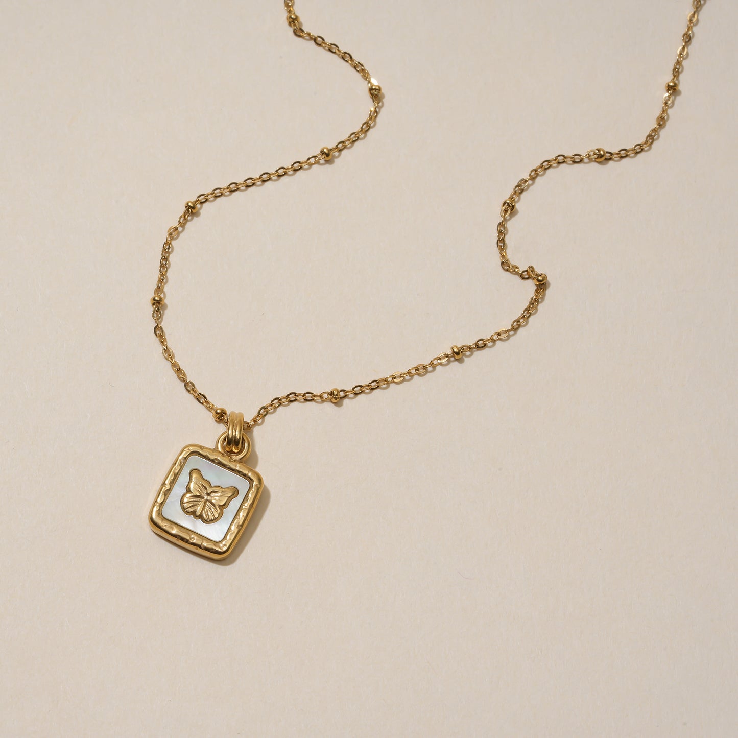 Vintage Butterfly Necklace