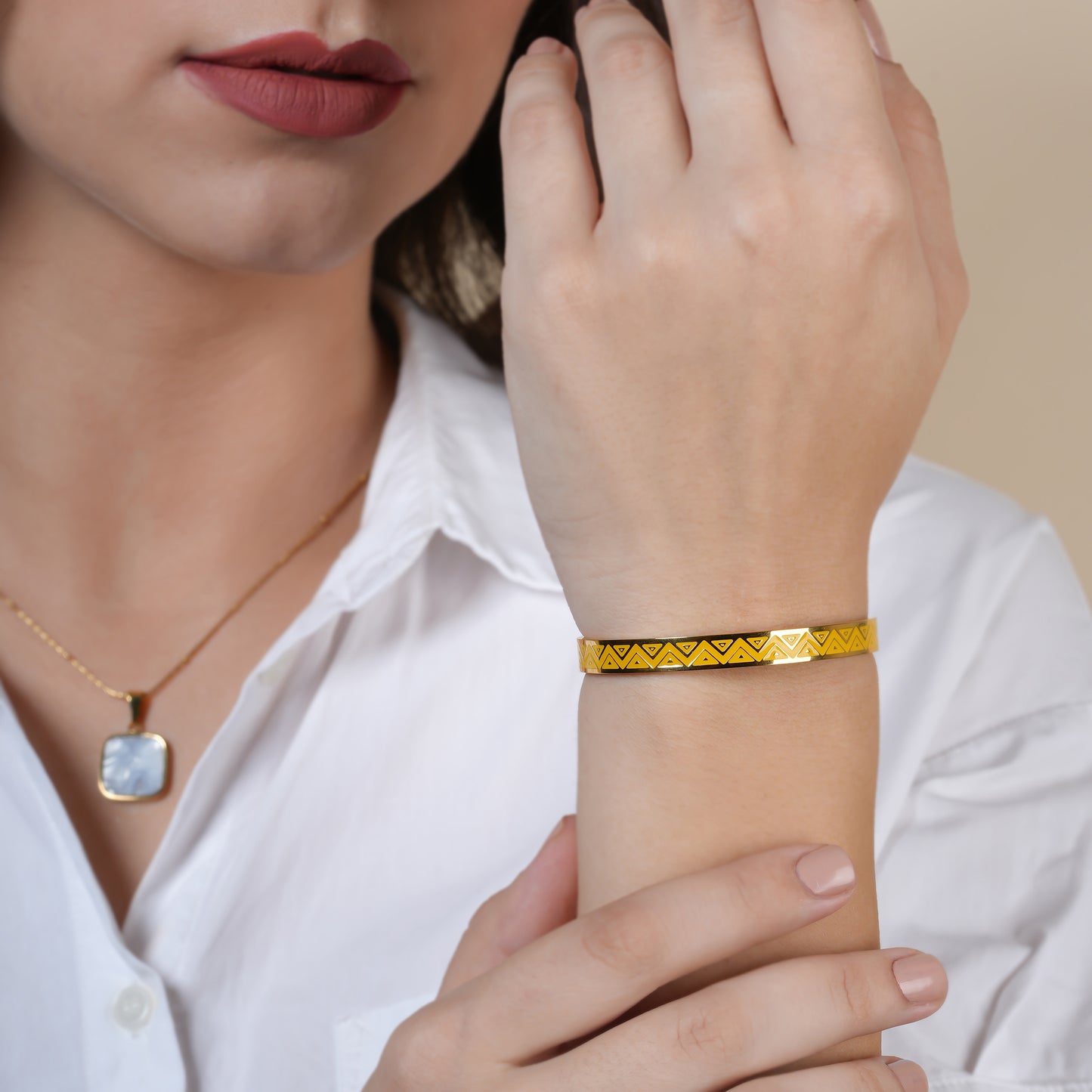 Narrow Yellow Cuff