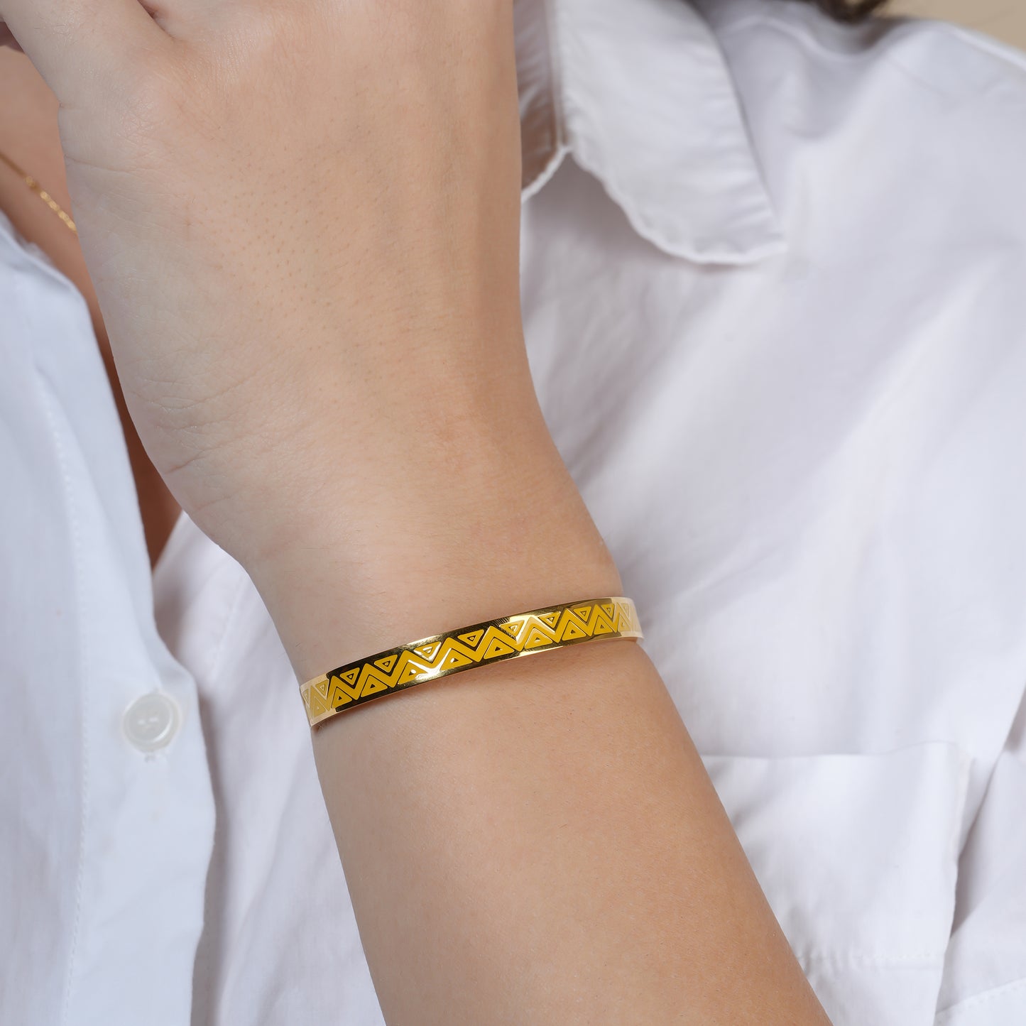 Narrow Yellow Cuff