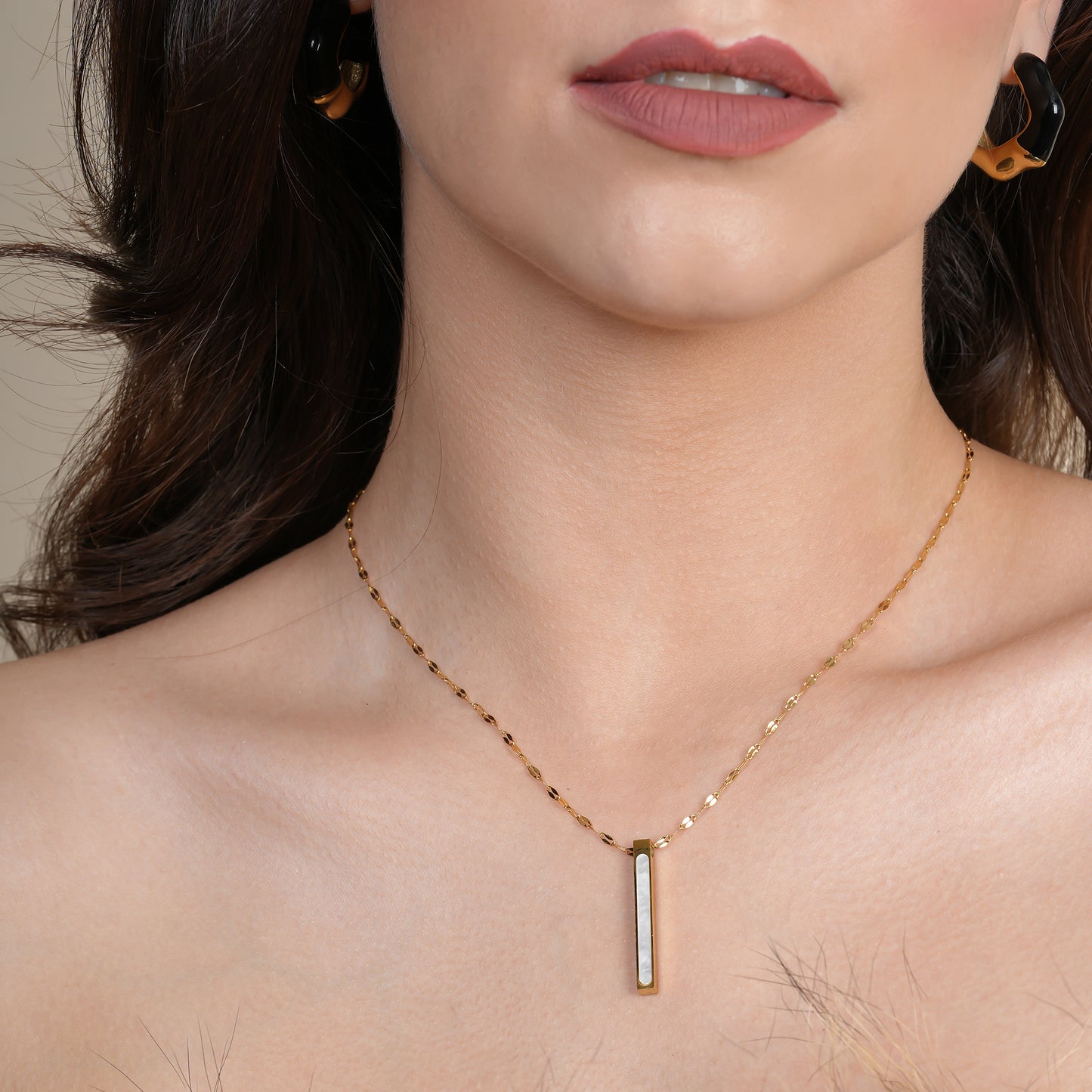 Vertical Bar Necklace