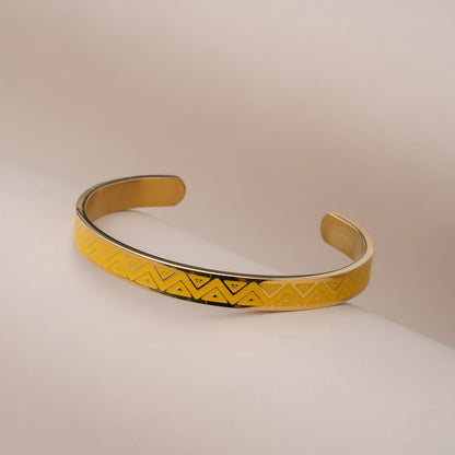 Narrow Yellow Cuff