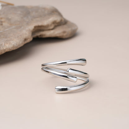 Silver Wrap Ring