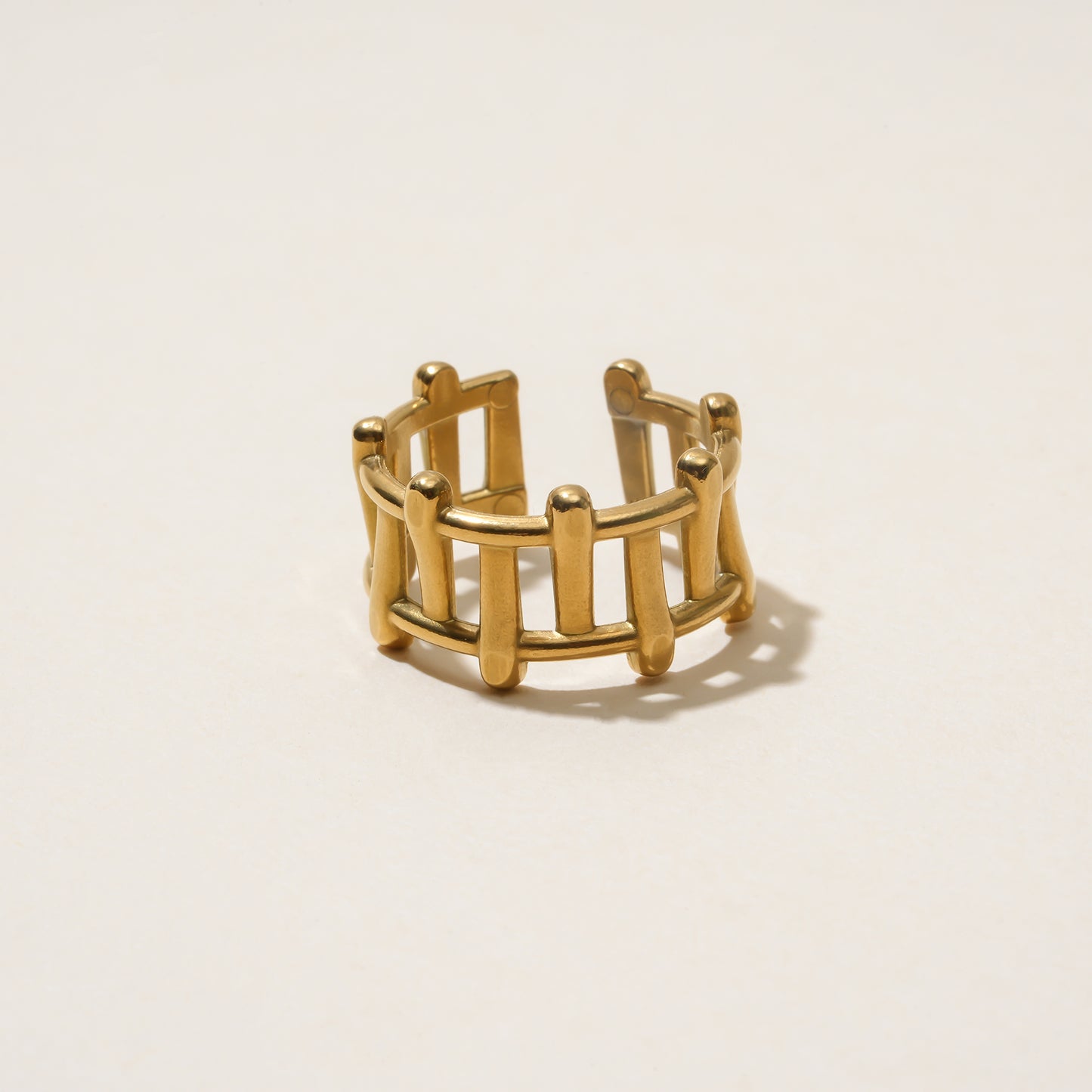 Gold Crown Ring