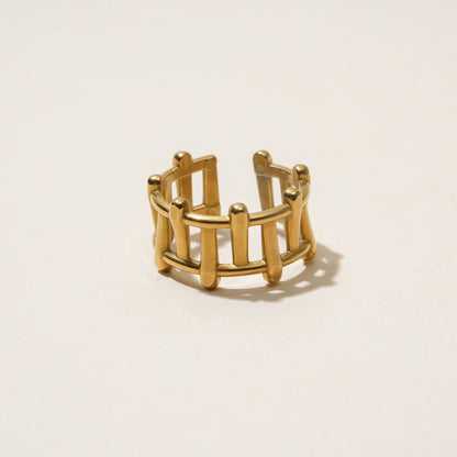 Gold Crown Ring