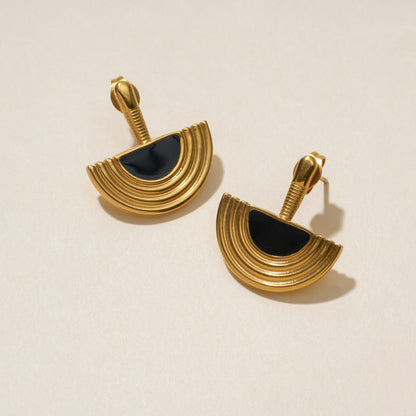 Black Onyx Earrings